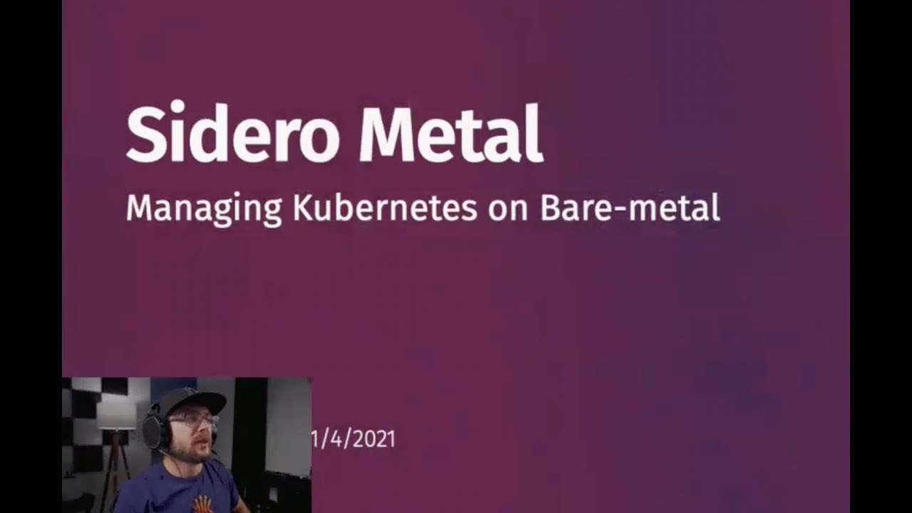 Sidero Metal Webinar
